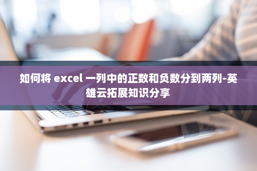 如何将 excel 一列中的正数和负数分到两列-英雄云拓展知识分享