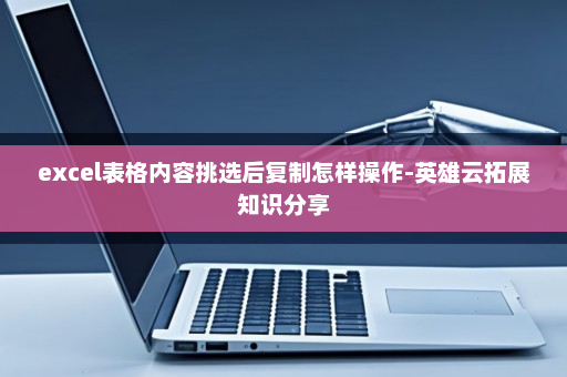 excel表格内容挑选后复制怎样操作-英雄云拓展知识分享