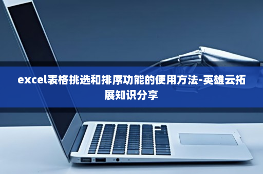 excel表格挑选和排序功能的使用方法-英雄云拓展知识分享